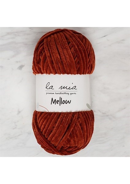 Mellow Kızıl Kahve El Örgü İpi - 934 - 34171