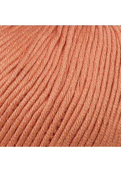 Mercerized Cotton Turuncu El Örgü İpi - 201 - 33581 fiyatları