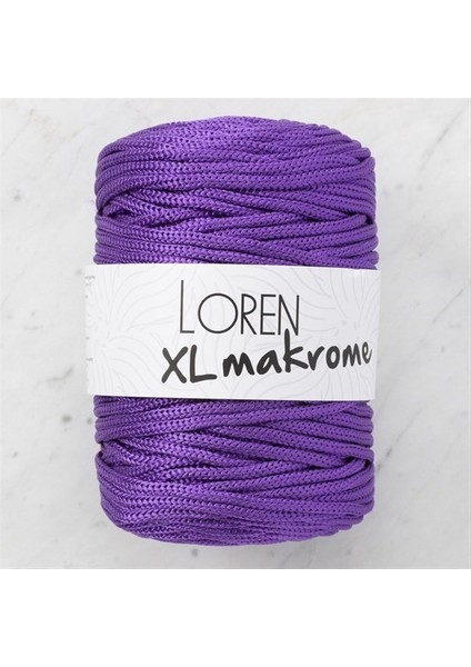 Xl Makrome Mor El Örgü İpi - R050 - 33717