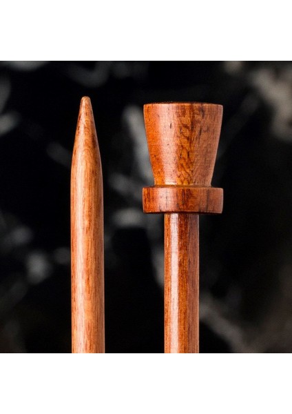 Rosewood 5.5 mm 36 cm Ahşap Örgü Şişi fiyatları