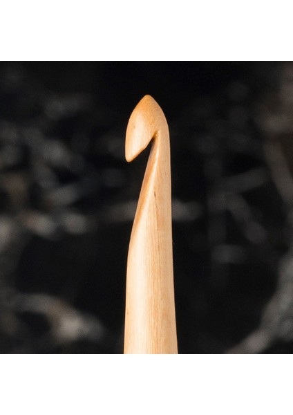 Whitewood 4 mm 15.5 cm Ahşap Yün Tığ