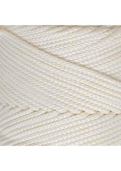 Polyester Soft Macrame Krem El Örgü İpi - LM003 - 34427 fiyatları