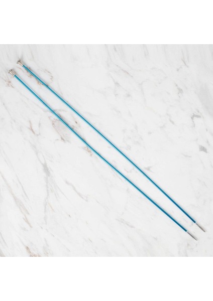 Rythm 2,5 mm Mavi Renkli Metal Örgü Şişi