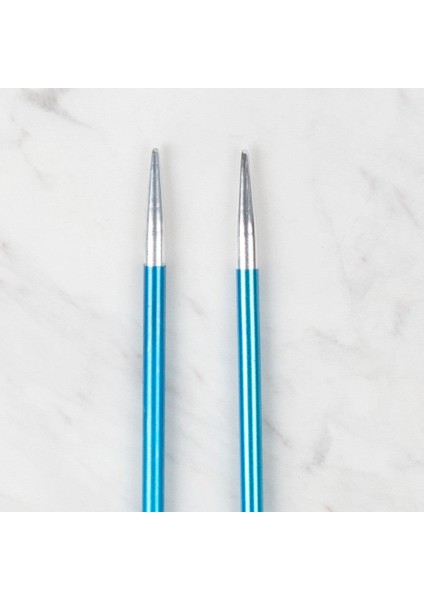 Rythm 5 mm Mavi Renkli Metal Örgü Şişi modelleri