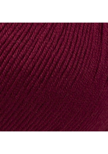 Mercerized Cotton Bordo El Örgü İpi - 23 - 33596 fiyatları