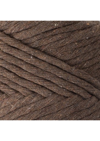 Boho Koyu Kahve Büküm Makrome İpi - L158 - 33996
