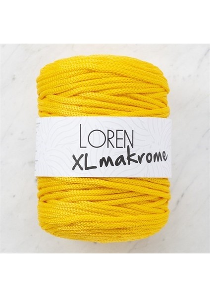 Xl Makrome Sarı El Örgü İpi - R002 - 33703