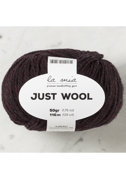 Just Wool Mürdüm El Örgü İpi - LT009 - 33835