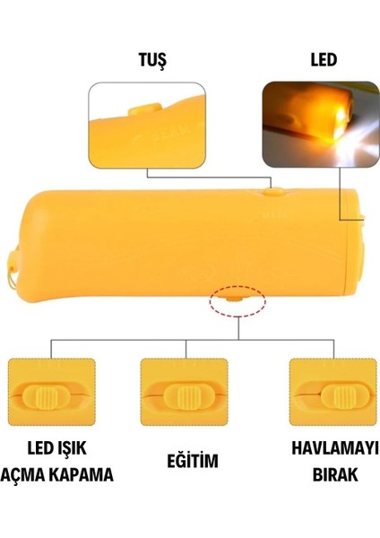 Ultrasonik Köpeksavar Köpek Kovucu Köpek Kornası Eğitim Cihazı