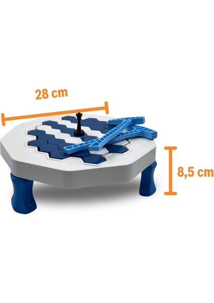 Glacier Buzullar Buz Kırma Tuzağı Kalesi Akıl Zeka Strateji Kutu Oyunu