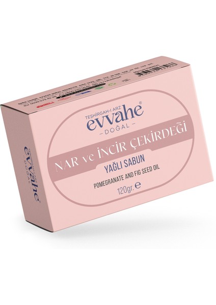 Nar ve İncir Çekirdeği Yağlı Sabun 120gr.
