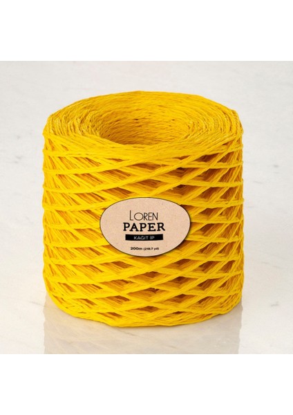 Paper Hardal Sarı Kağıt İpi - RH24