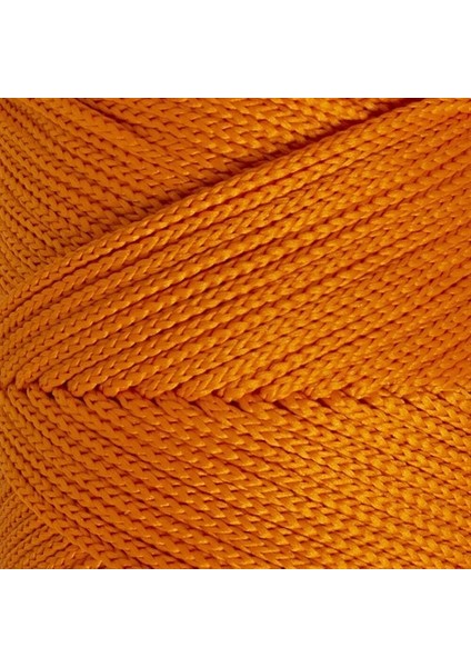 Polyester Soft Macrame Turuncu El Örgü İpi - LM011 - 34430 fiyatları