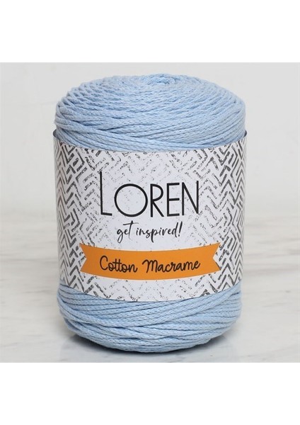 Cotton Macrame Bebe Mavi - R051 - 34375