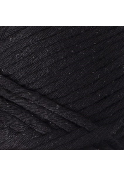 Boho Siyah Büküm Makrome İpi - L006 - 33997