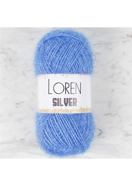 Silver Açık Mavi El Örgü İpi - RS0007 - 34091