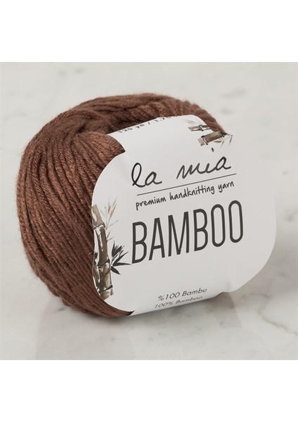 La Mia Bamboo Kahverengi El Örgü Ipi - L087 - 33854