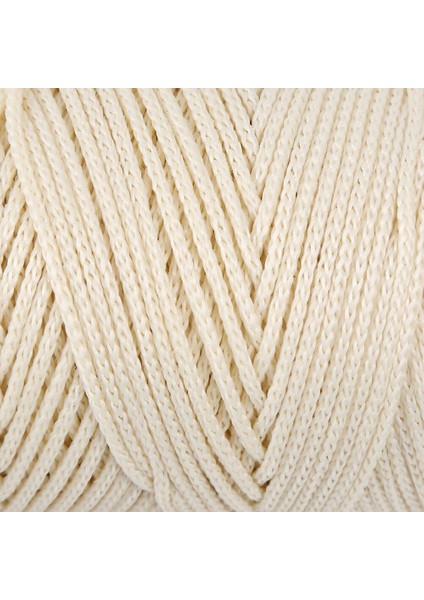 Macrame Krem El Örgü İpi - Rm 016