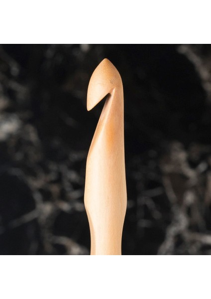 Whitewood 12 mm 15.5 cm Ahşap Yün Tığ