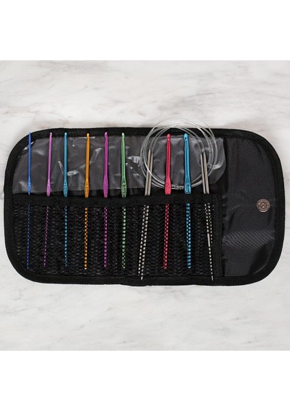 Çantalı Tığ ve Örgü Aksesuarları Seti fiyatları