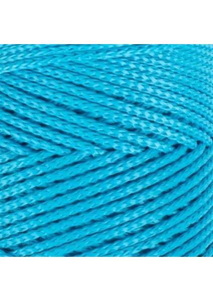 Macrame Turkuaz El Örgü İpi - Rm 0232 - 34351