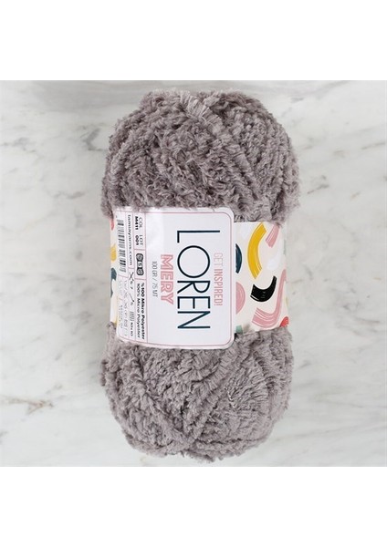 Mery Gri El Örgü İpi - M411 - 34317
