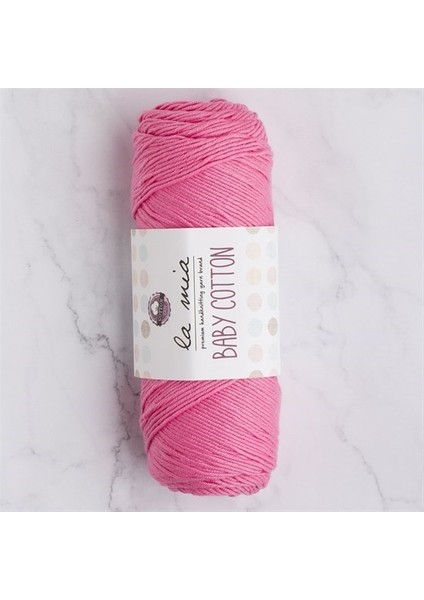 Baby Cotton Pembe El Örgü İpi - L046 - 33645
