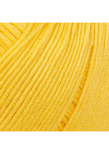 Mercerized Cotton Hardal Sarısı El Örgü İpi - 181 - 33583 fiyatları