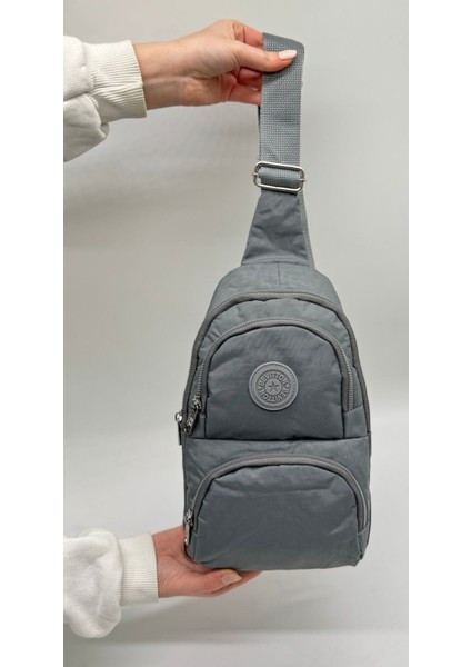 Gri Unisex Bel Çantası BVT3300