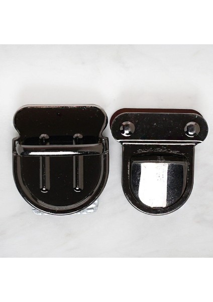 Metal Çanta Kilidi Büyük Siyah fiyatları