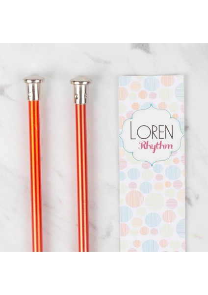 Rythm 6 mm Kırmızı Renkli Metal Örgü Şişi fiyatları