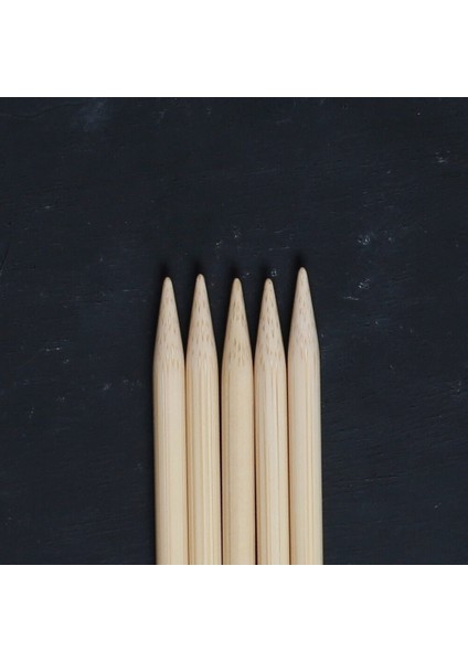 Bambus 7 mm 20 cm Bambu Çorap Şişi - 501-7 modelleri