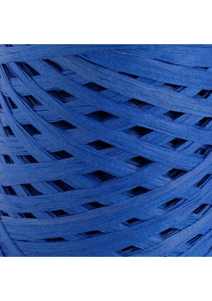 Natural Raffia 90 gr Saks Mavi Kağıt Ip -