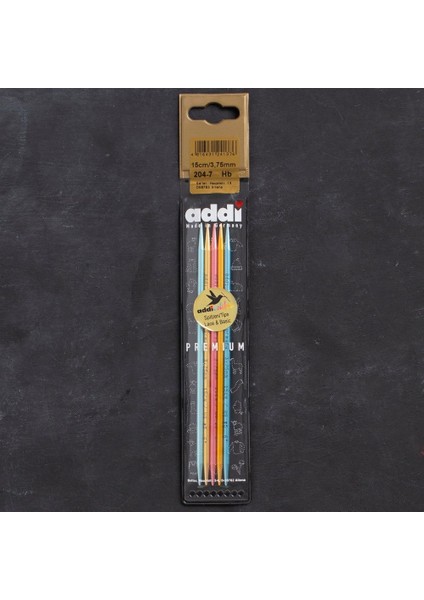 Colibri 3,75MM 15CM Renkli Çorap Şişi - 204-7