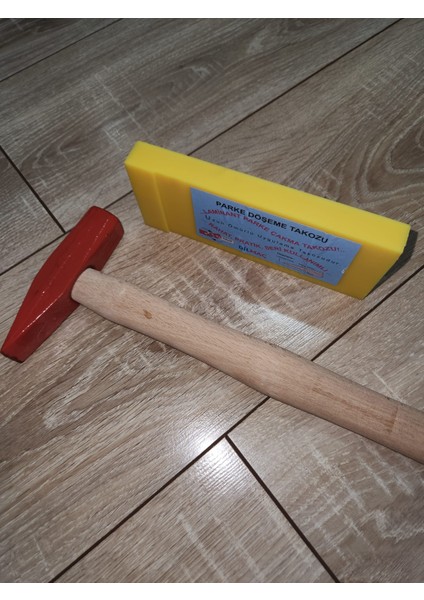 Laminant Parke Kestamid Döşeme Çakma Takozu 2CM*17CM ve 500GR Çekiç