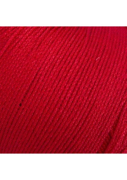 Lux Mercerized Cotton Kırmızı El Örgü İpi - 19 - 33745 fiyatları