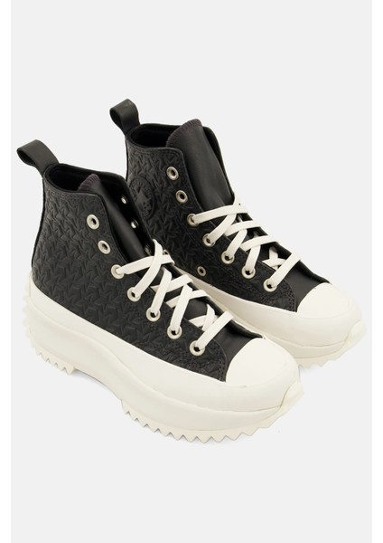 A04225C Run Star Hike High Kadın Siyah Sneaker Günlük Spor Ayakkabı