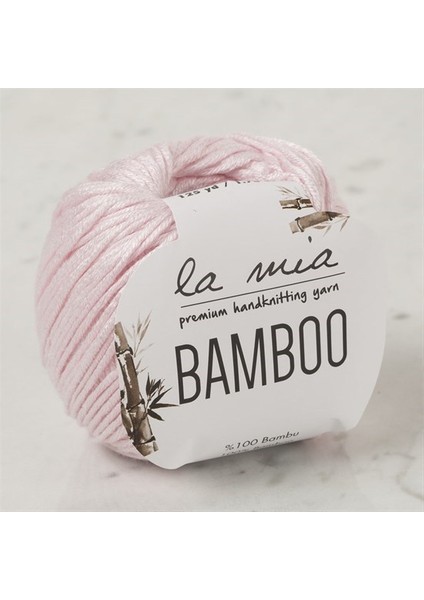 La Mia Bamboo Pembe El Örgü Ipi - L057 - 33859