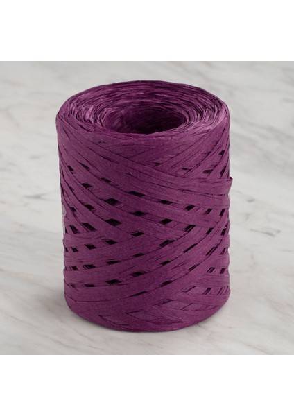 Natural Raffia 90 gr Mor Kağıt Ip - 41