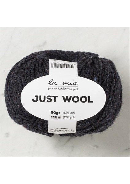 Just Wool Koyu Lacivert El Örgü İpi - LT012 - 33832