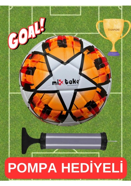 Özel Üretim Şampiyonlar Ligi 430GR Profesyonel Futbol Topu Pompa Hediyeli