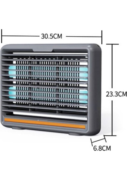 Düşük Güç Tüketimli 6W Masaüstü Veya Duvara Asılabilen Sinek Öldürme Cihazı