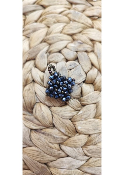 Kare Şeklinde Füme Kristal Taş Işlemesi 1,5x1,5 cm Cevşen/ Dualı fiyatları
