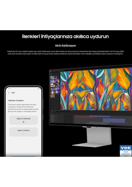5K- 27"inç 60 Hz 5 MS (5120 x 2880) , 4k LCD Monitör