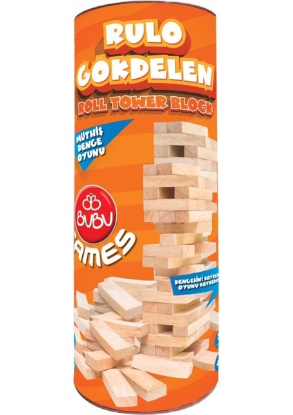 Gökdelen Denge Oyunu Jenga - Mavi Su Dünyası