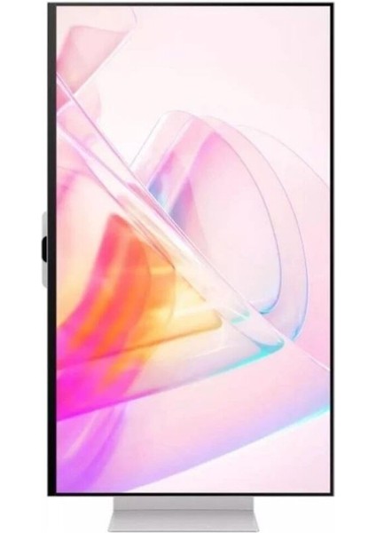 5K(5120 x 2880) Mat Yüksek Çözünürlük, 4k-Kameralı Akıllı Monitör 27"inç 68 cm Ekran (Mini-Dp) Premium Slim Tasarım-Bluetooth Tizen™ Akıllı Tv-Monitör+ Hareketli Askı Aparatı+ Kablosuz Klavye