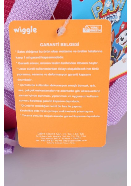 Yeni Sezon Lisanslı Paw Patrol Okulda Macera Koleksiyonu Beslenme ÇANTASI,500 ml Matara ve Beslenme Kabı Yemek Seti