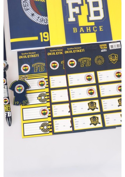 Lisanslı Fenerbahçe 17 Parça Premıum Kırtasiye Seti