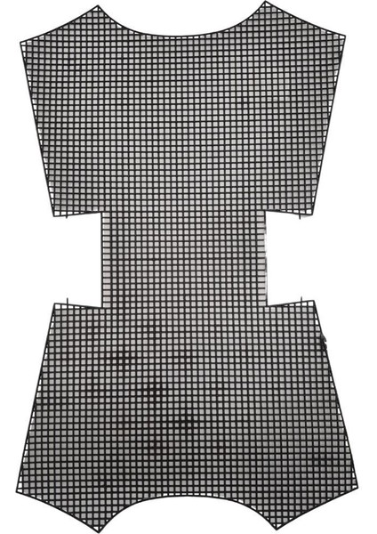 Çanta Aksesuar Kelebek Model Plastik Kanvas Siyah Renk