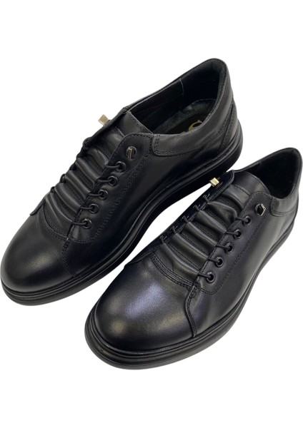 Makosen Lastik Bağcıklı Iç ve Dış Yüzey DERİ-844-SİYAH modelleri